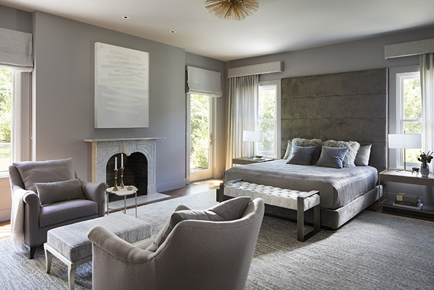 Luxury silk and wool carpet in Woodside Home