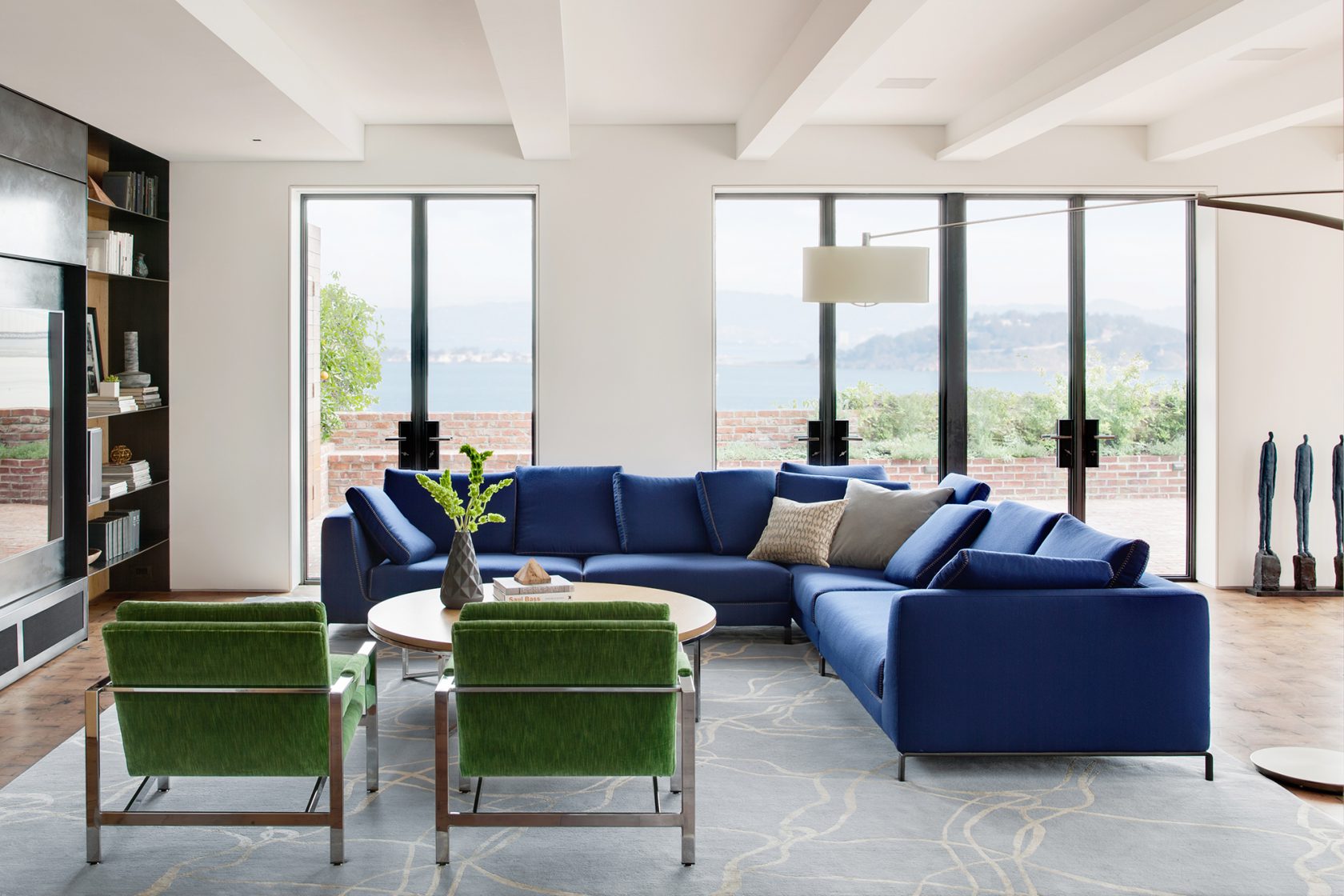 Media Room in Telegraph Hill Residence