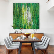 Modern dining room Sonoma home