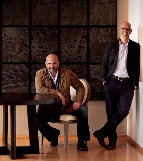 Owners of Luxury San Francisco Interior Design Showroom De Sousa Hughes