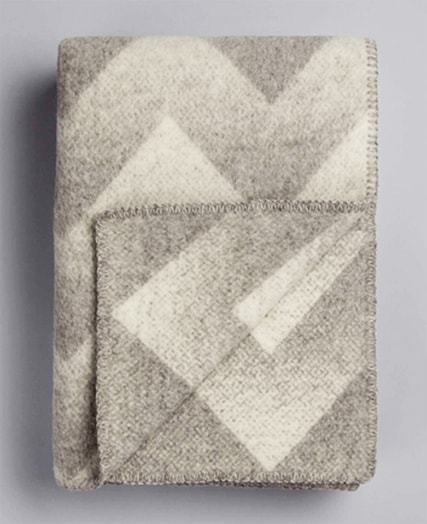 Wool throw blanket from San Francisco interior design shop Super Simple