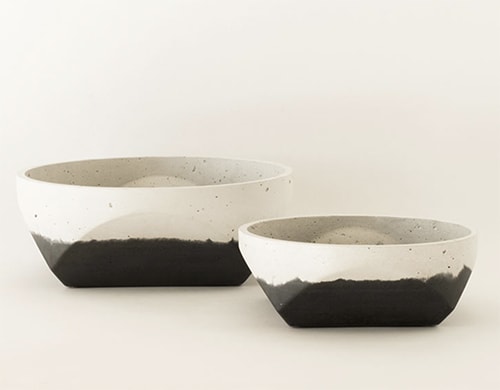 Concrete Bowl by Bay Area designer Alice Tacheny