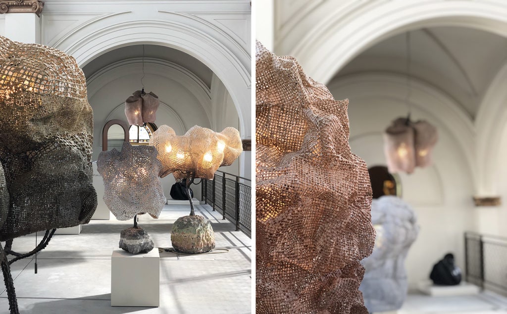 Nacho Carbonell sculptures at San Francisco Carpenters Workshop Gallery